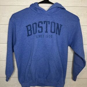 Blue Boston Youth Hoodie
